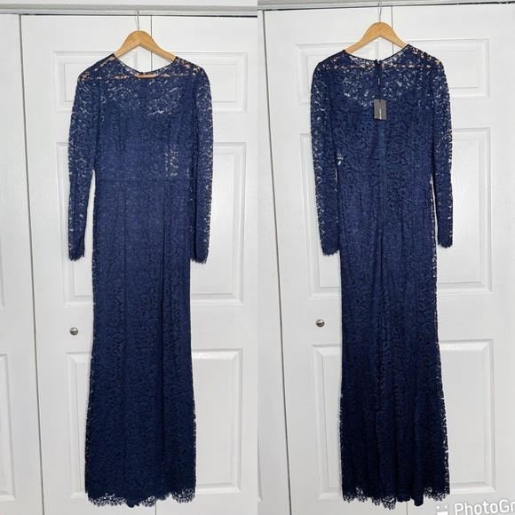 NEW Dolce & Gabbana Long Lace Dress - Picture 1 of 10